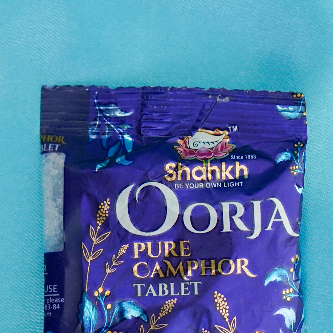 Oorja Camphor Tablets (Pouch)