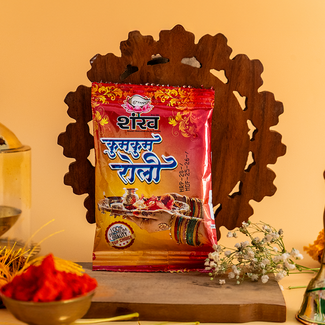 Shankh Kumkum Roli Pouch