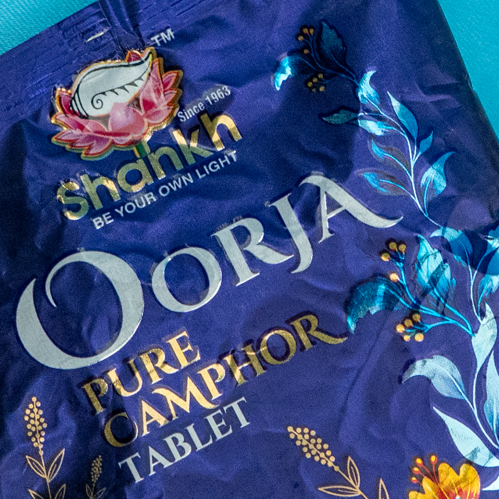 Oorja Camphor Tablets (Pouch)