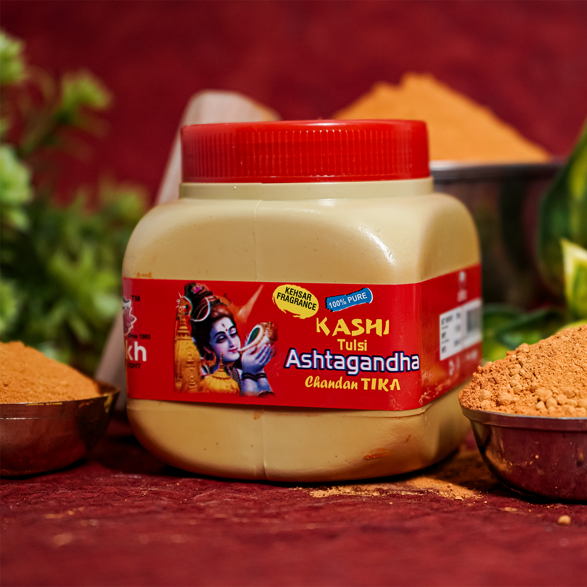 Kashi Tulsi Ashtagandha Chandan Tika