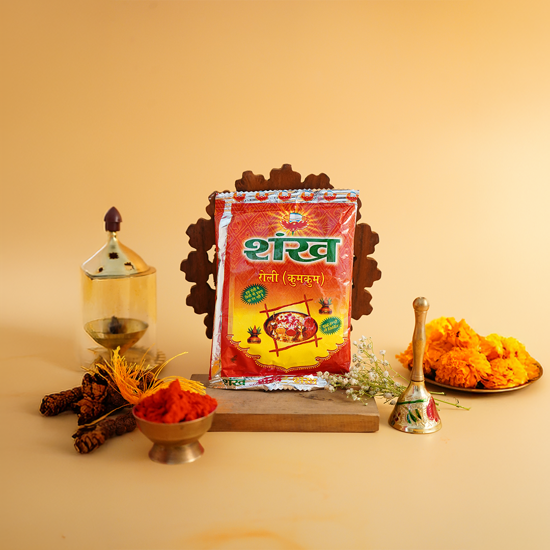 Shankh Kumkum Roli Pouch