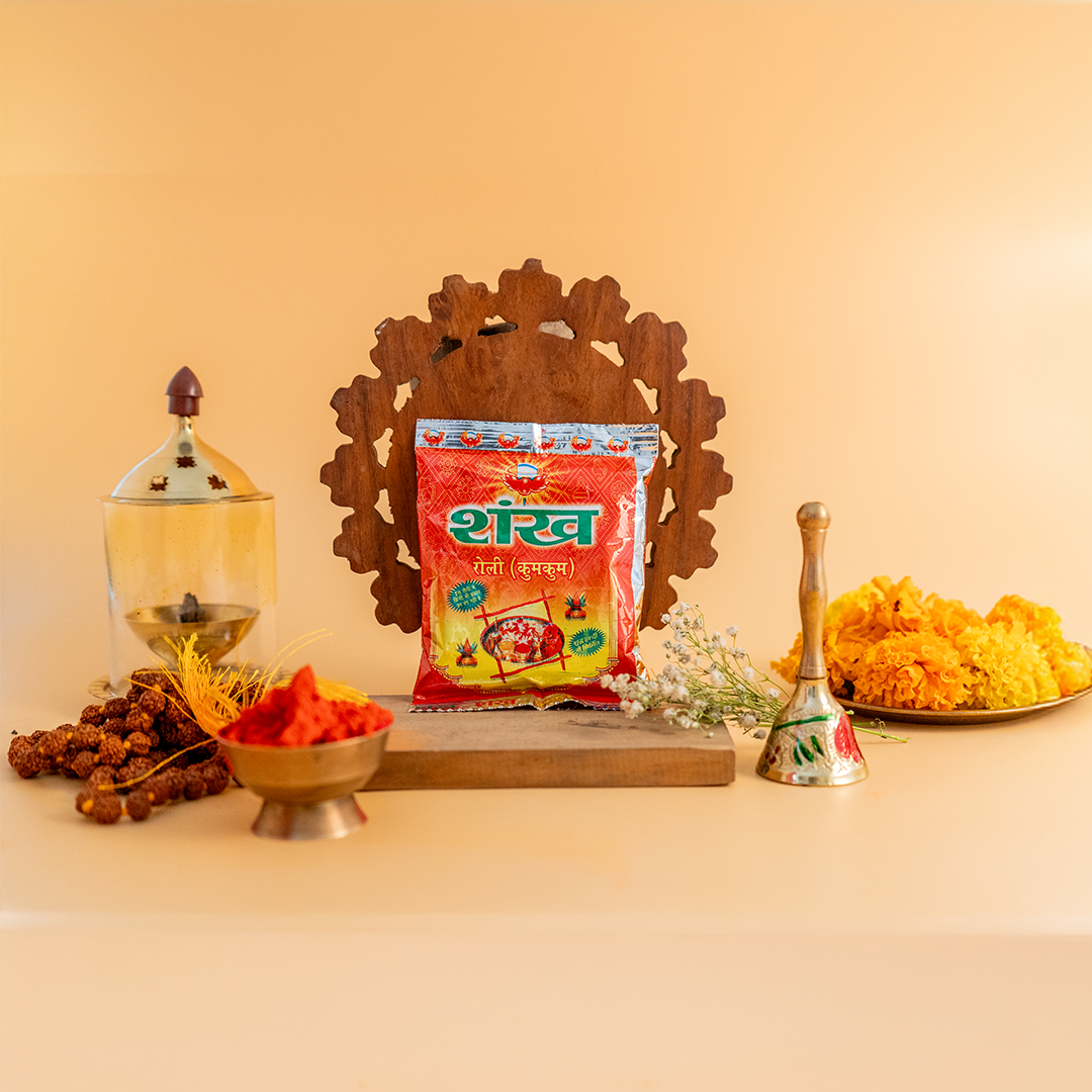 Shankh Kumkum Roli Pouch