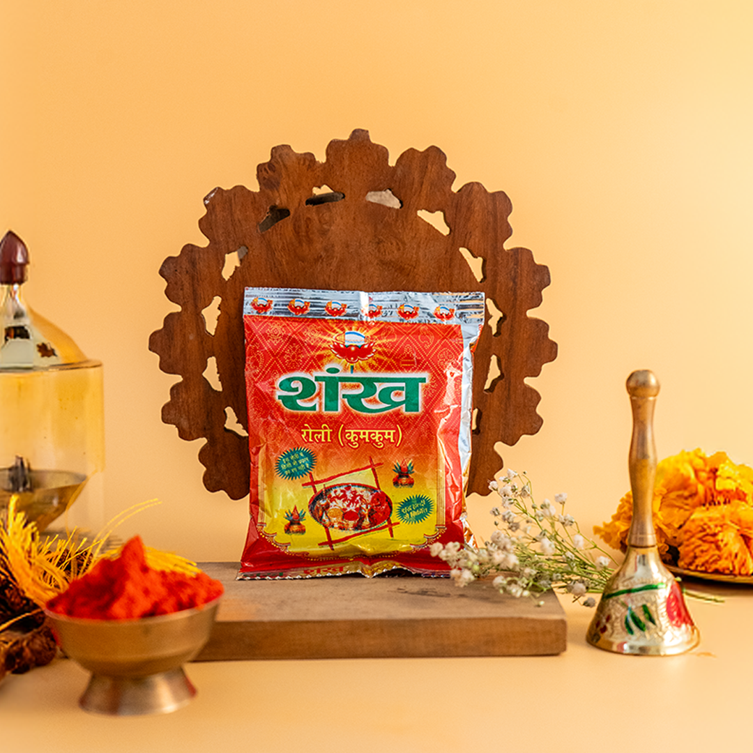 Shankh Kumkum Roli Pouch