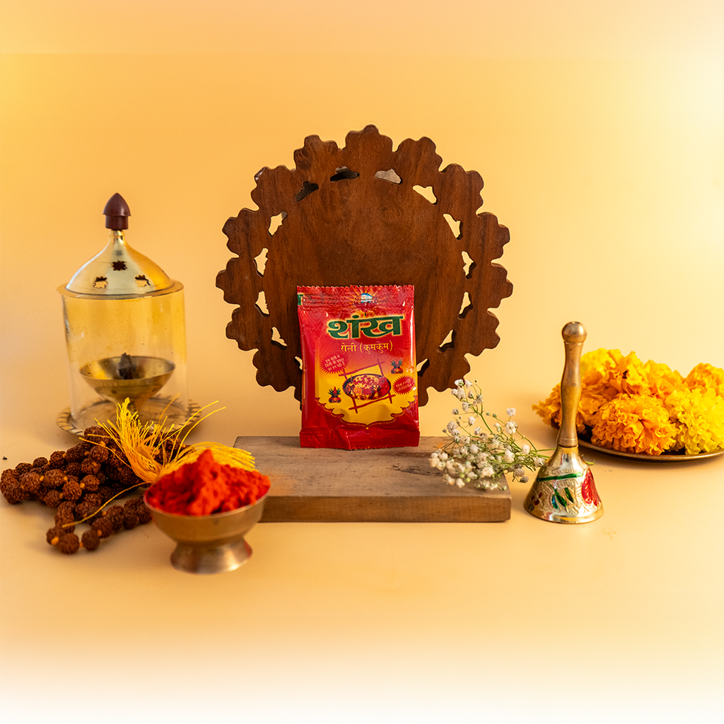 Shankh Kumkum Roli Pouch