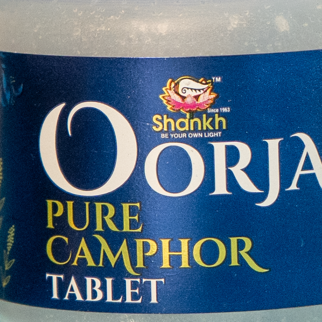 Oorja Camphor Tablet (Jar)