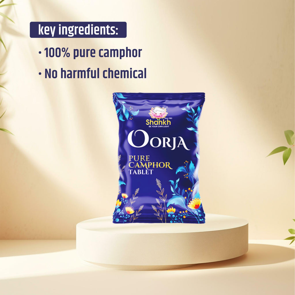 Oorja Camphor Tablets (Pouch)