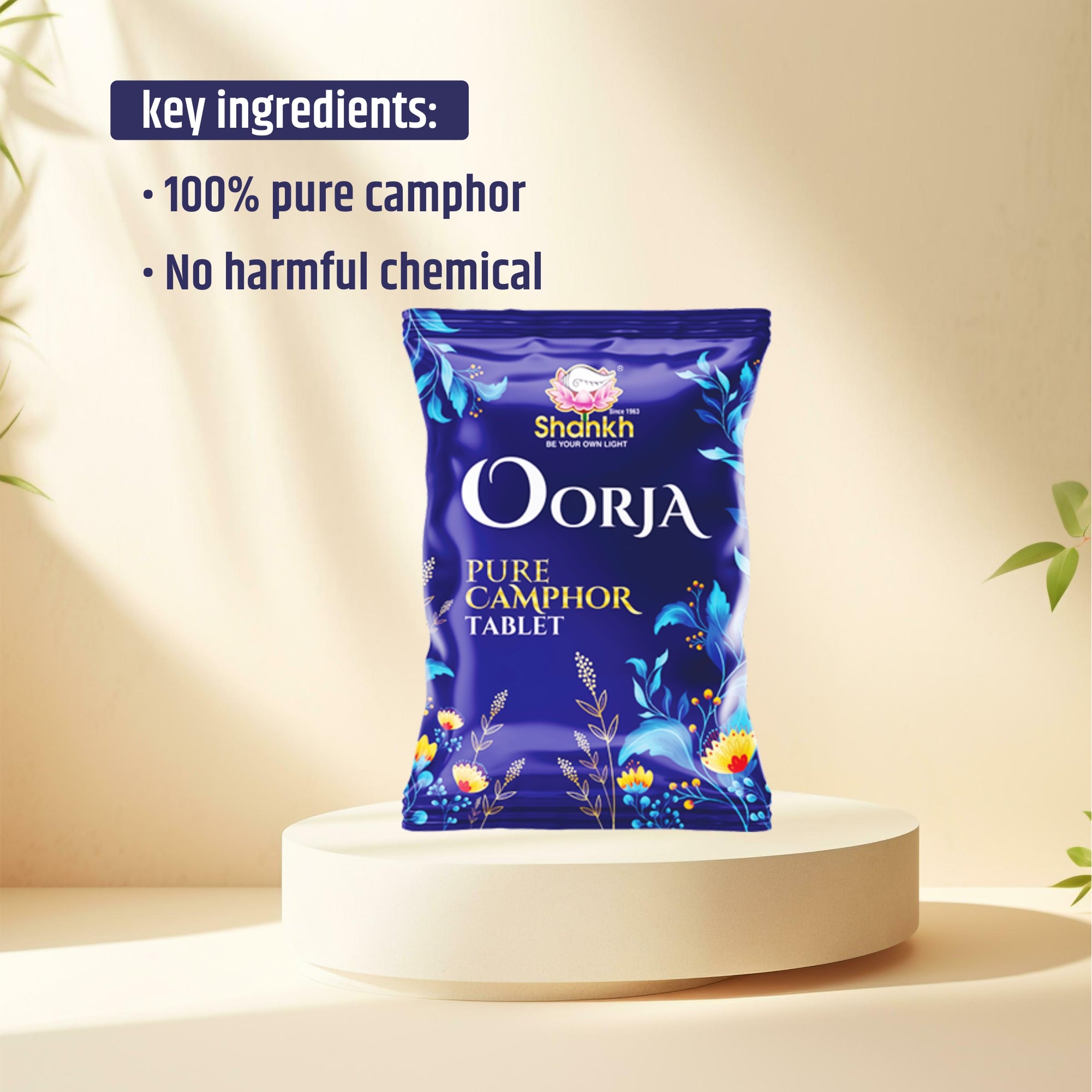 Oorja Camphor Tablets (Pouch)