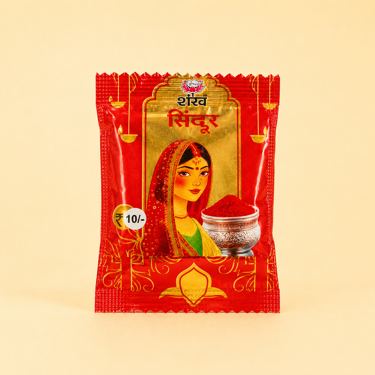 Sindoor Kashi Lady Red