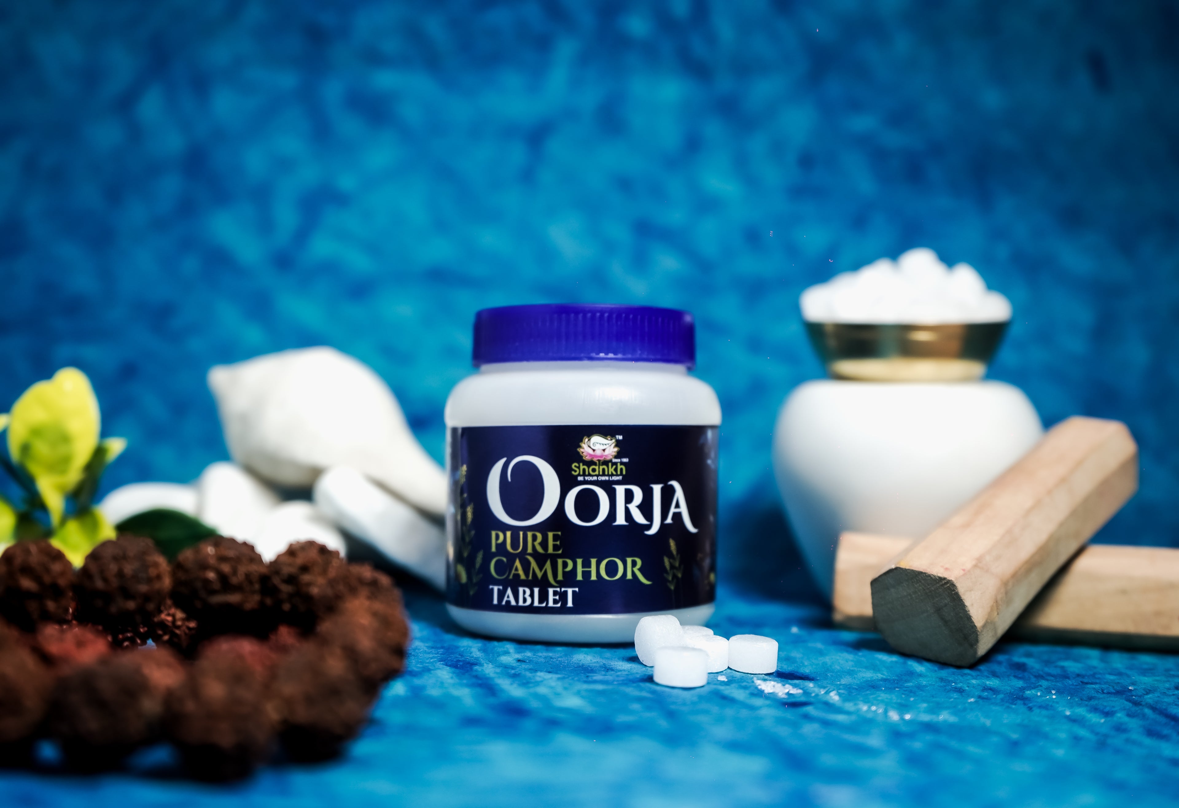 Oorja Camphor Tablet (Jar)