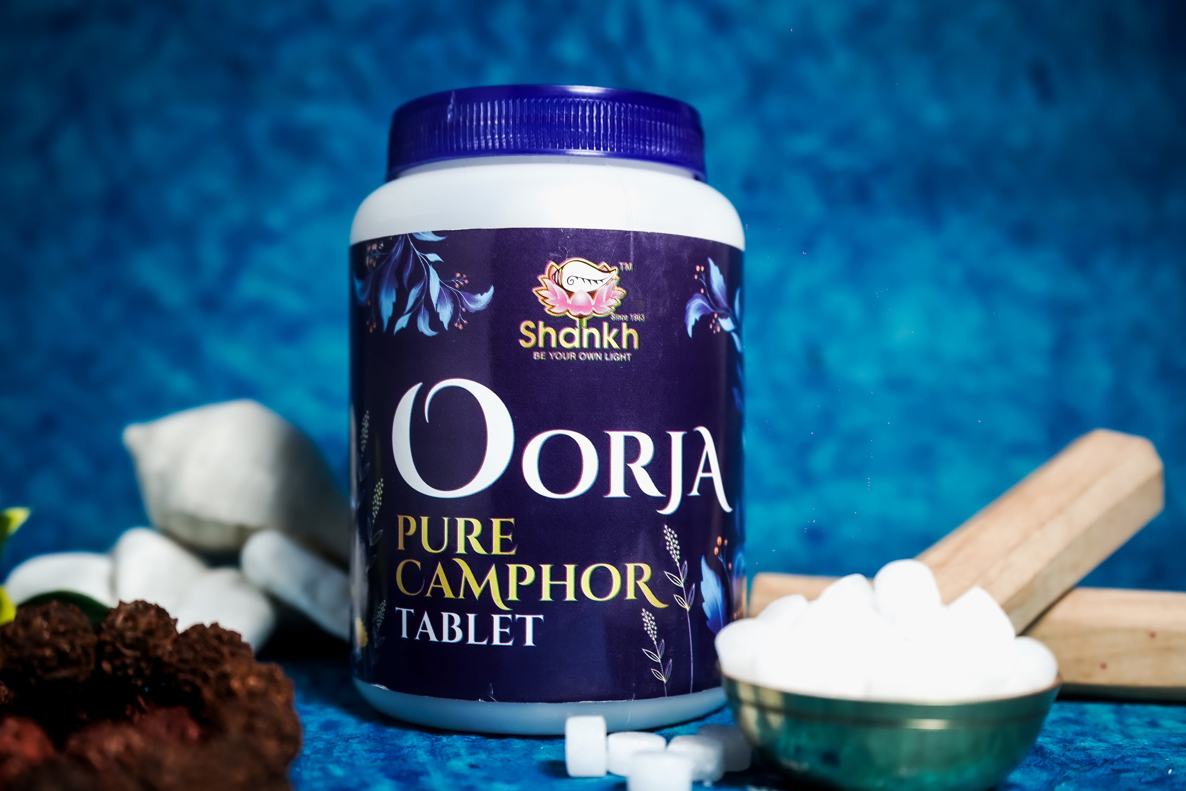 Oorja Camphor Tablet (Jar)