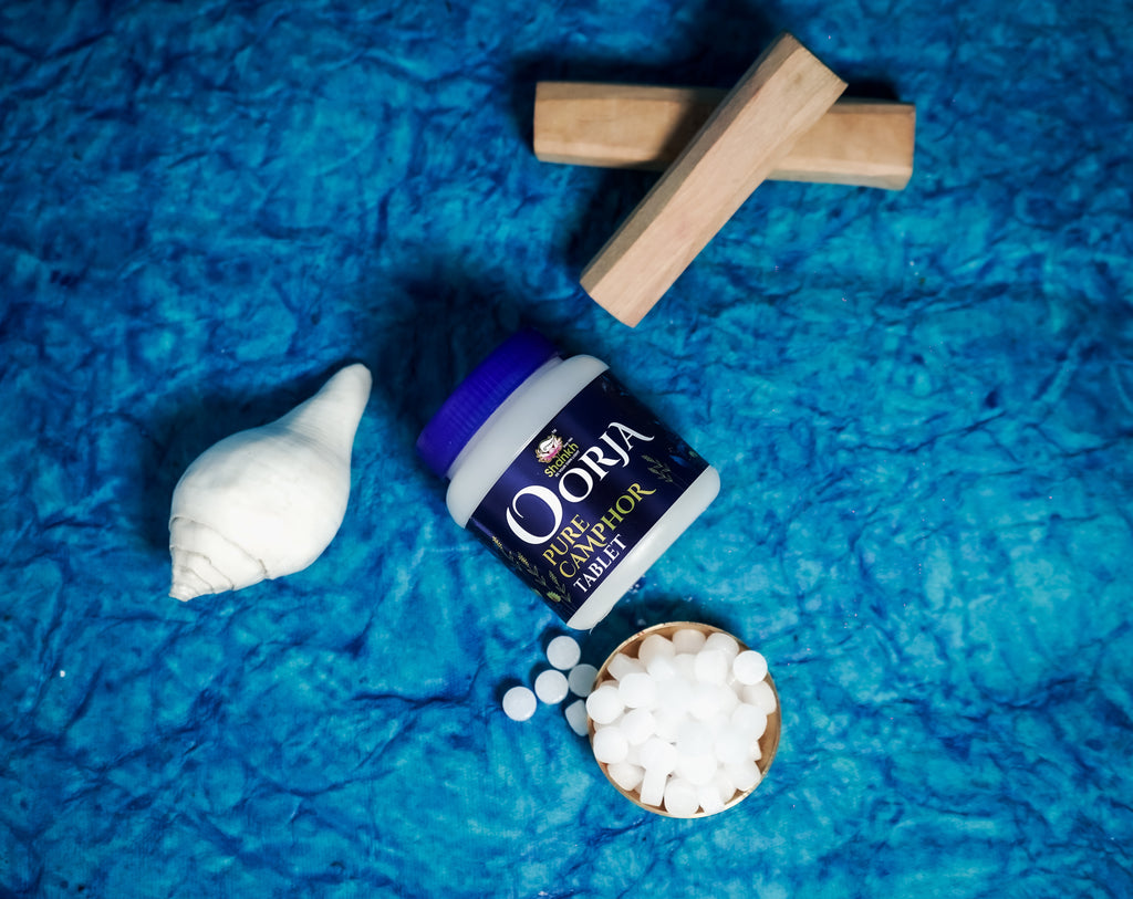 Oorja Camphor Tablet (Jar)
