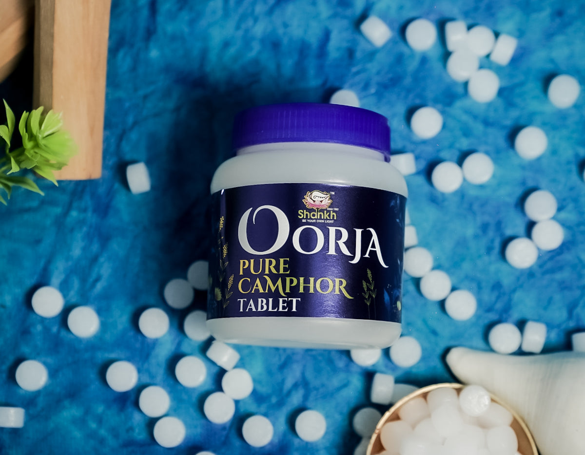 Oorja Camphor Tablet (Jar)