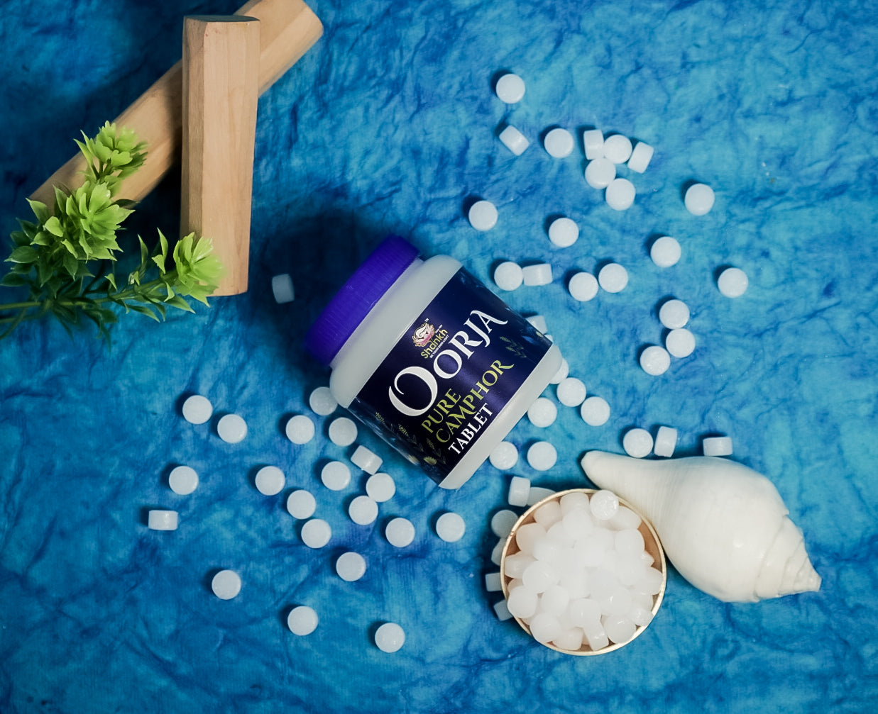Oorja Camphor Tablet (Jar)