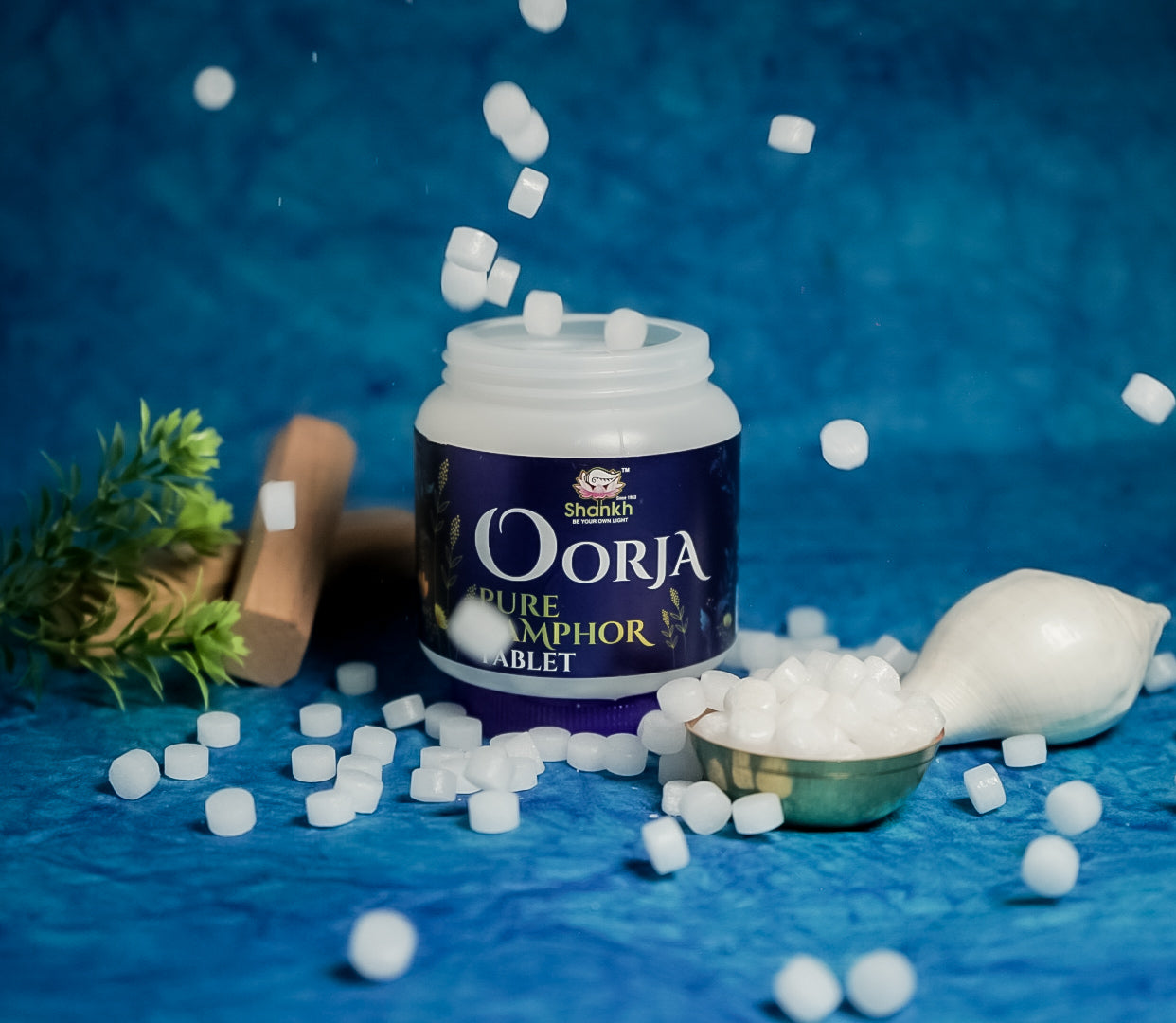 Oorja Camphor Tablet (Jar)