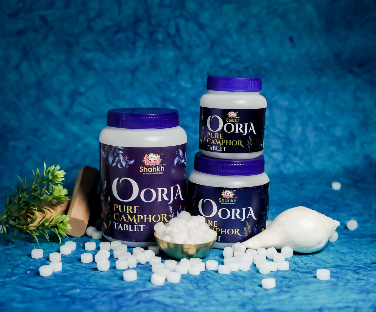 Oorja Camphor Tablet (Jar)