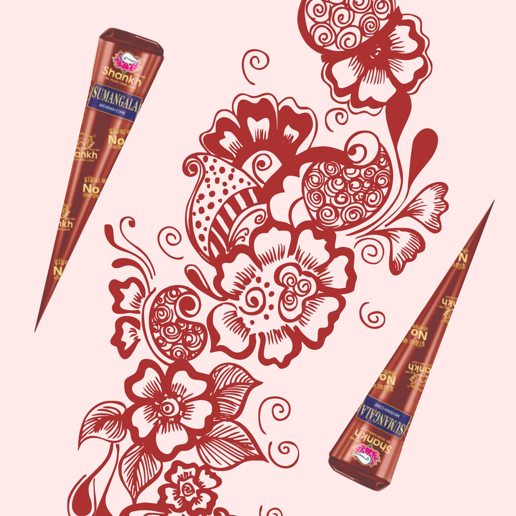 Sumangala Mehendi Cone (Red)