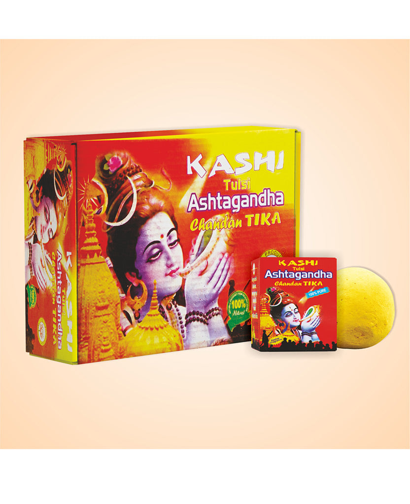 Kashi Tulsi Ashtagandha Chandan Tika Ball