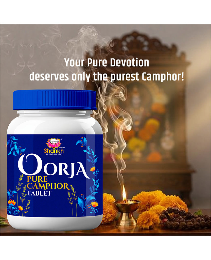 Oorja Camphor Tablet (Jar)