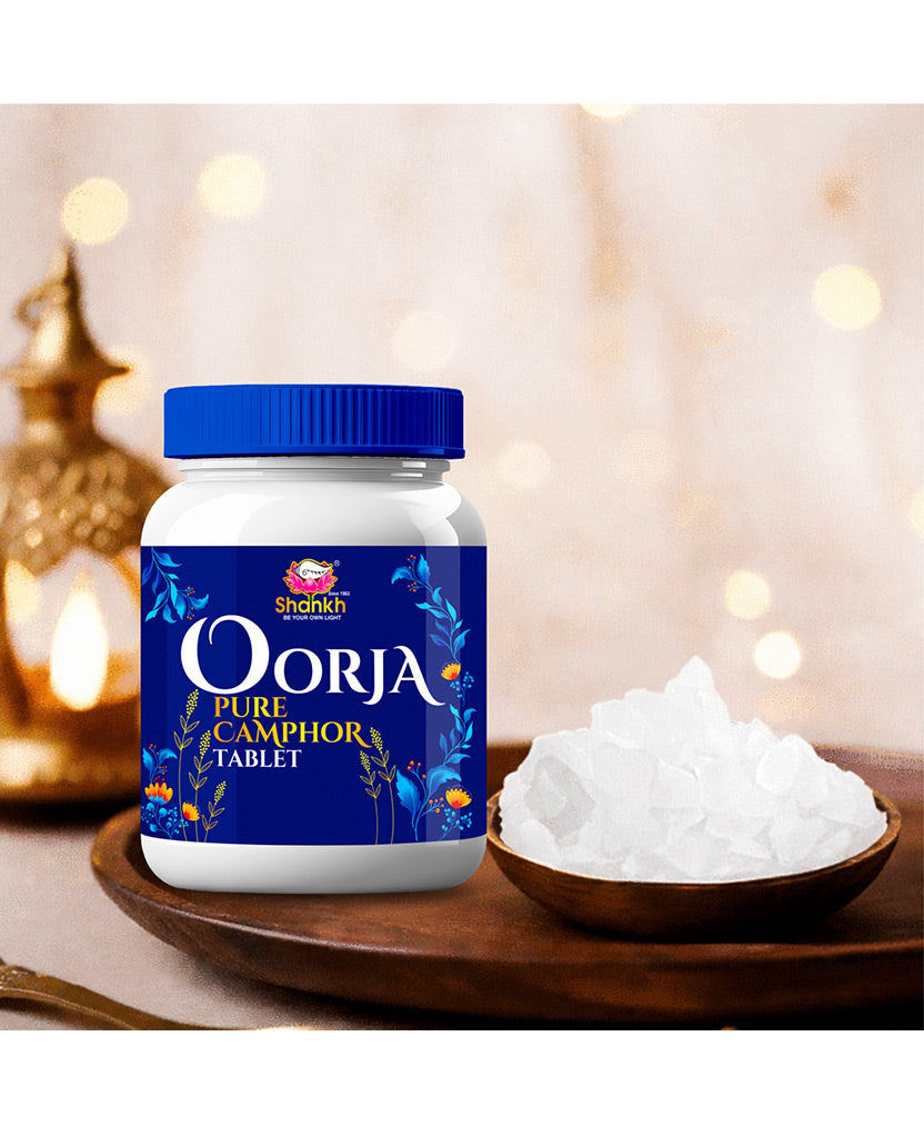 Oorja Camphor Tablet (Jar)