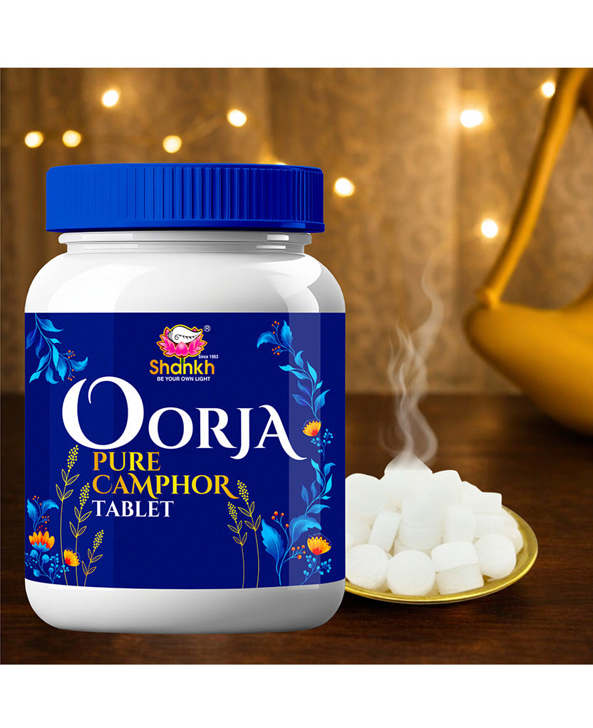 Oorja Camphor Tablet (Jar)