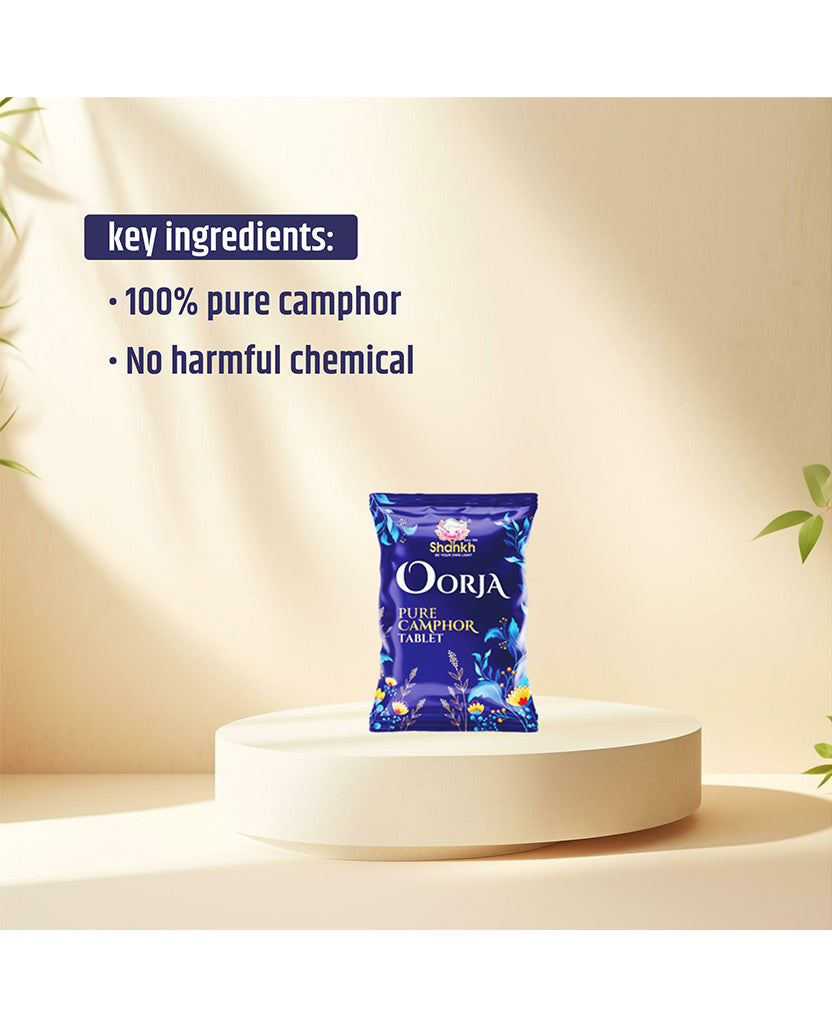 Oorja Camphor Tablets (Pouch)