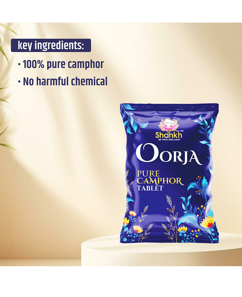 Oorja Camphor Tablets (Pouch)