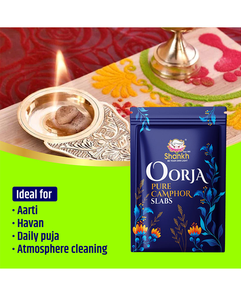 Oorja Synthetic Camphor Slab (Pouch)