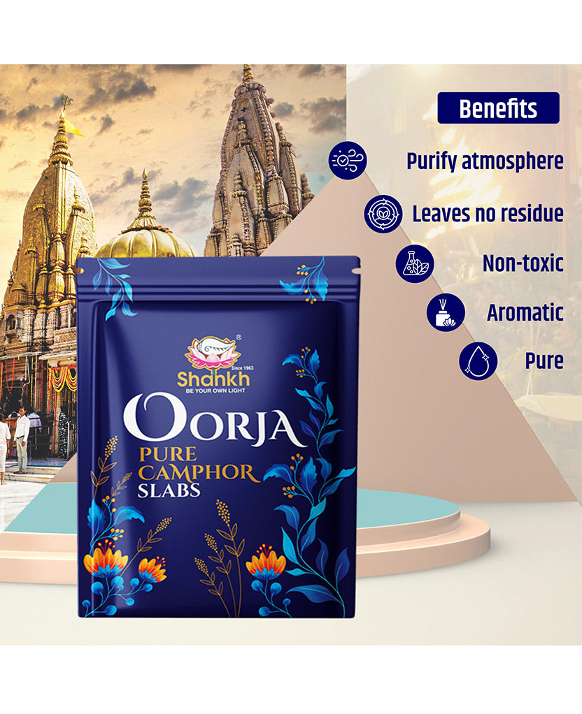 Oorja Synthetic Camphor Slab (Pouch)