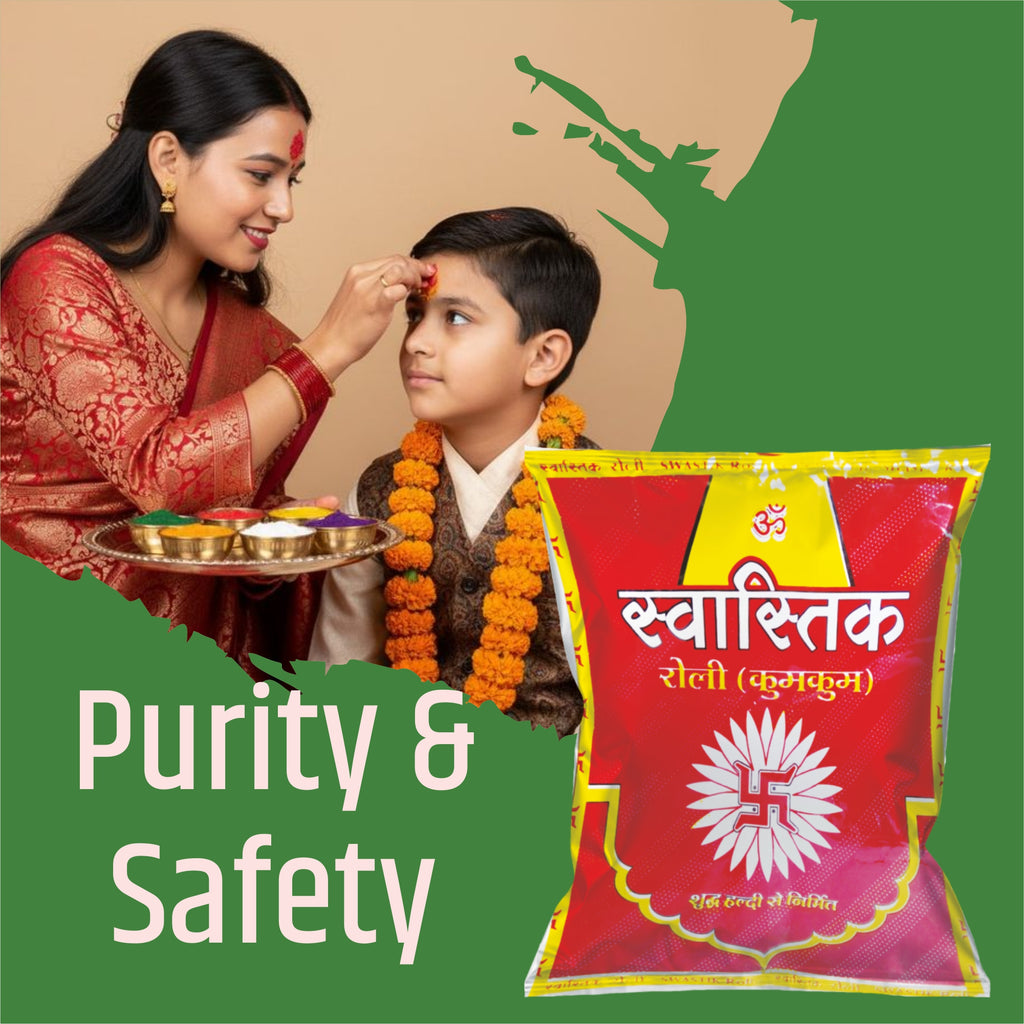 Kumkum Swastik Roli Pouch