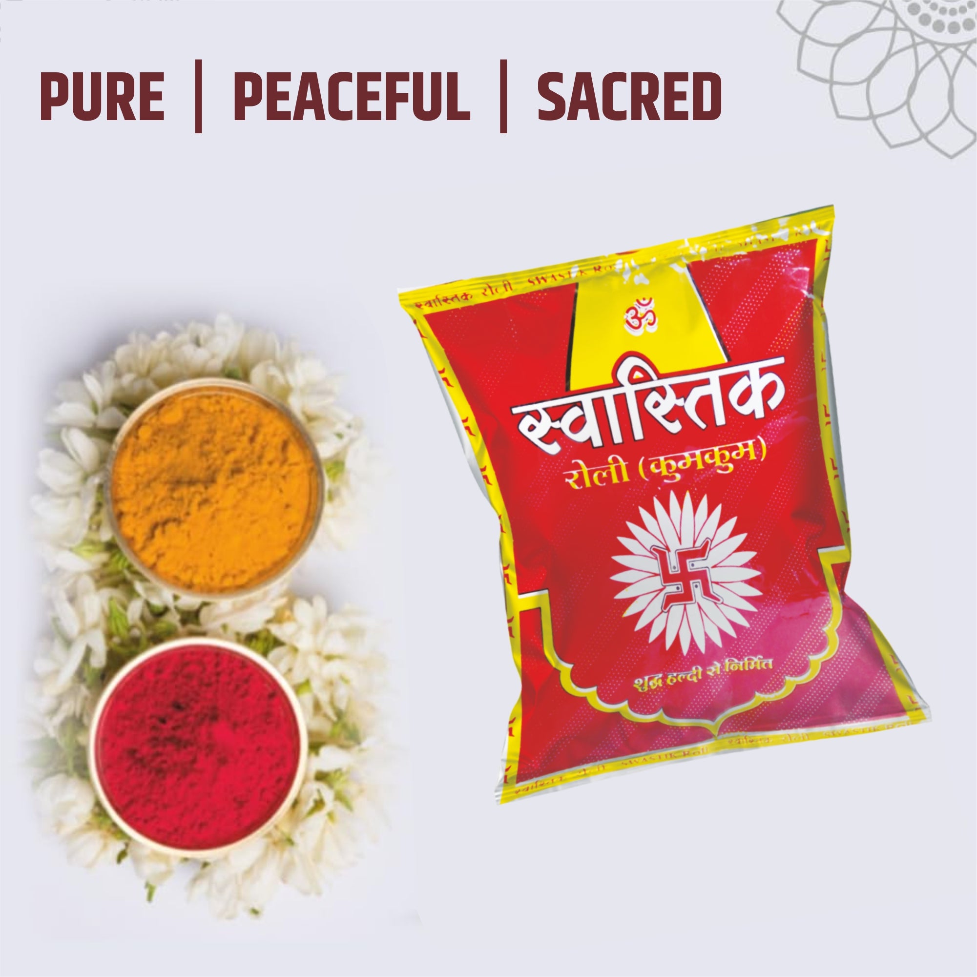 Kumkum Swastik Roli Pouch