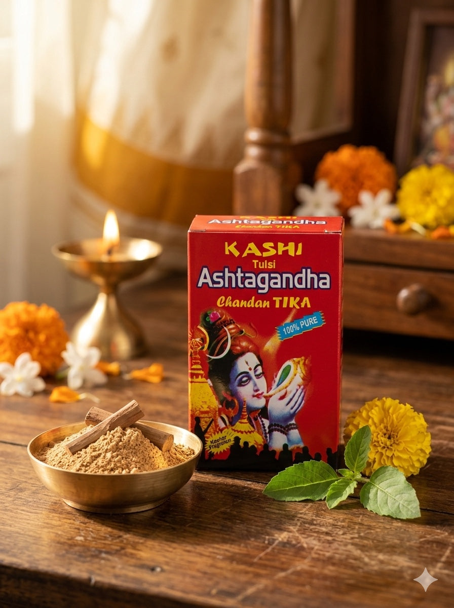 Kashi Tulsi Ashtagandha Chandan Tika