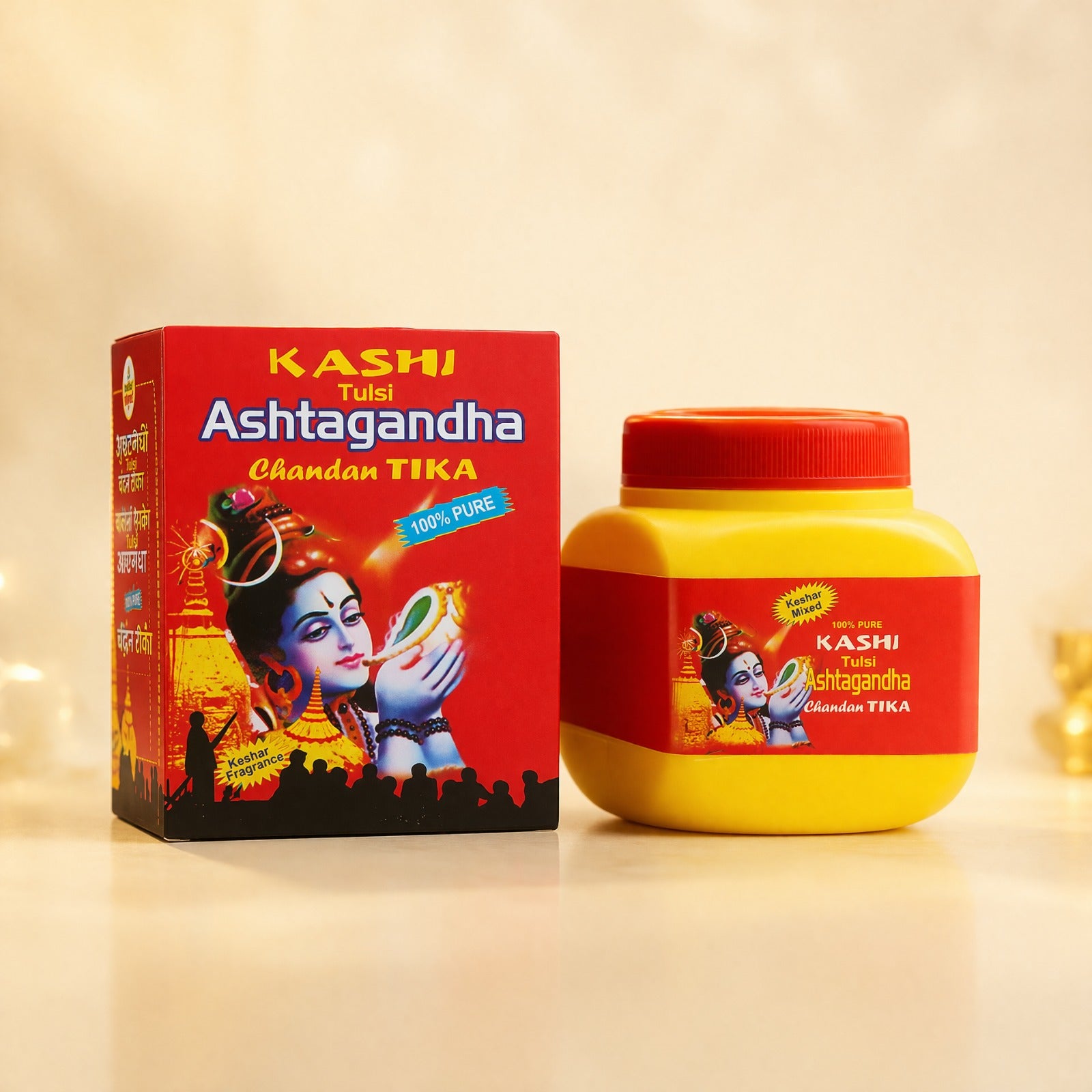 Kashi Tulsi Ashtagandha Chandan Tika