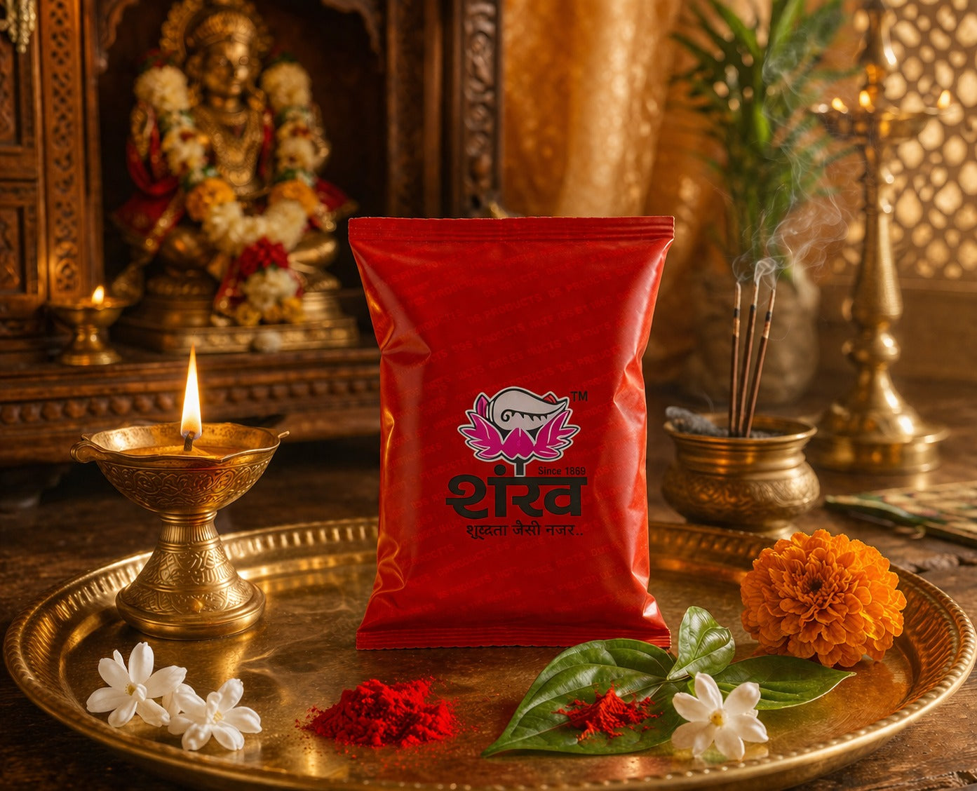Shankh Sindoor Pouch