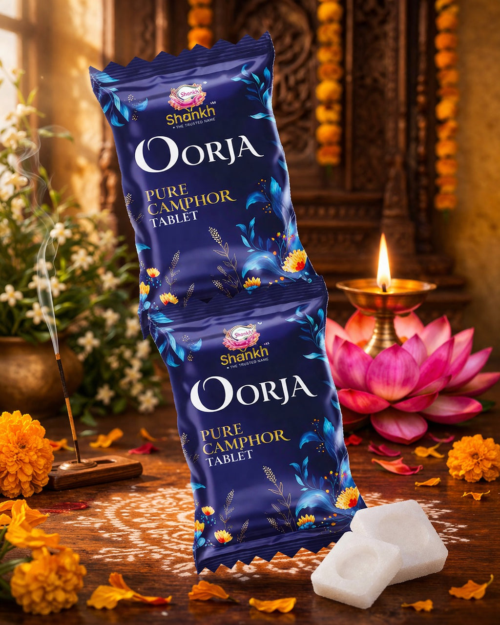 Oorja Camphor Candy (Pouch)