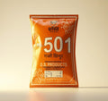 Orange package with 'D.S. Products' branding on a beige background