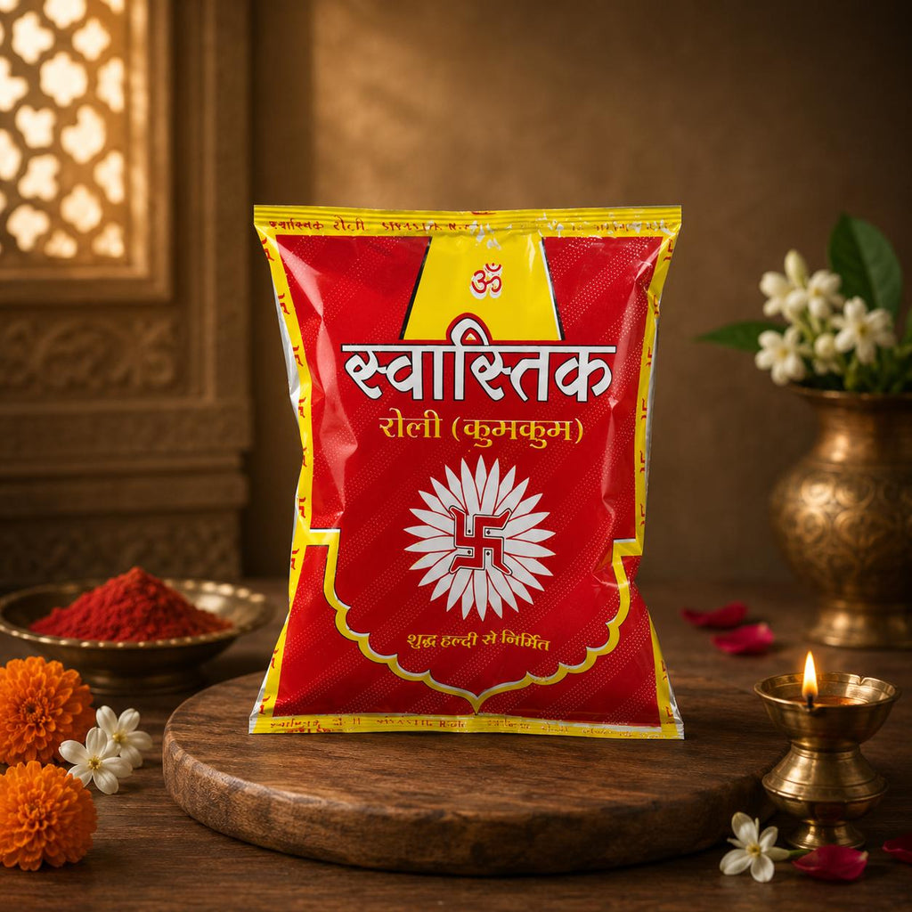 Kumkum Swastik Roli Pouch
