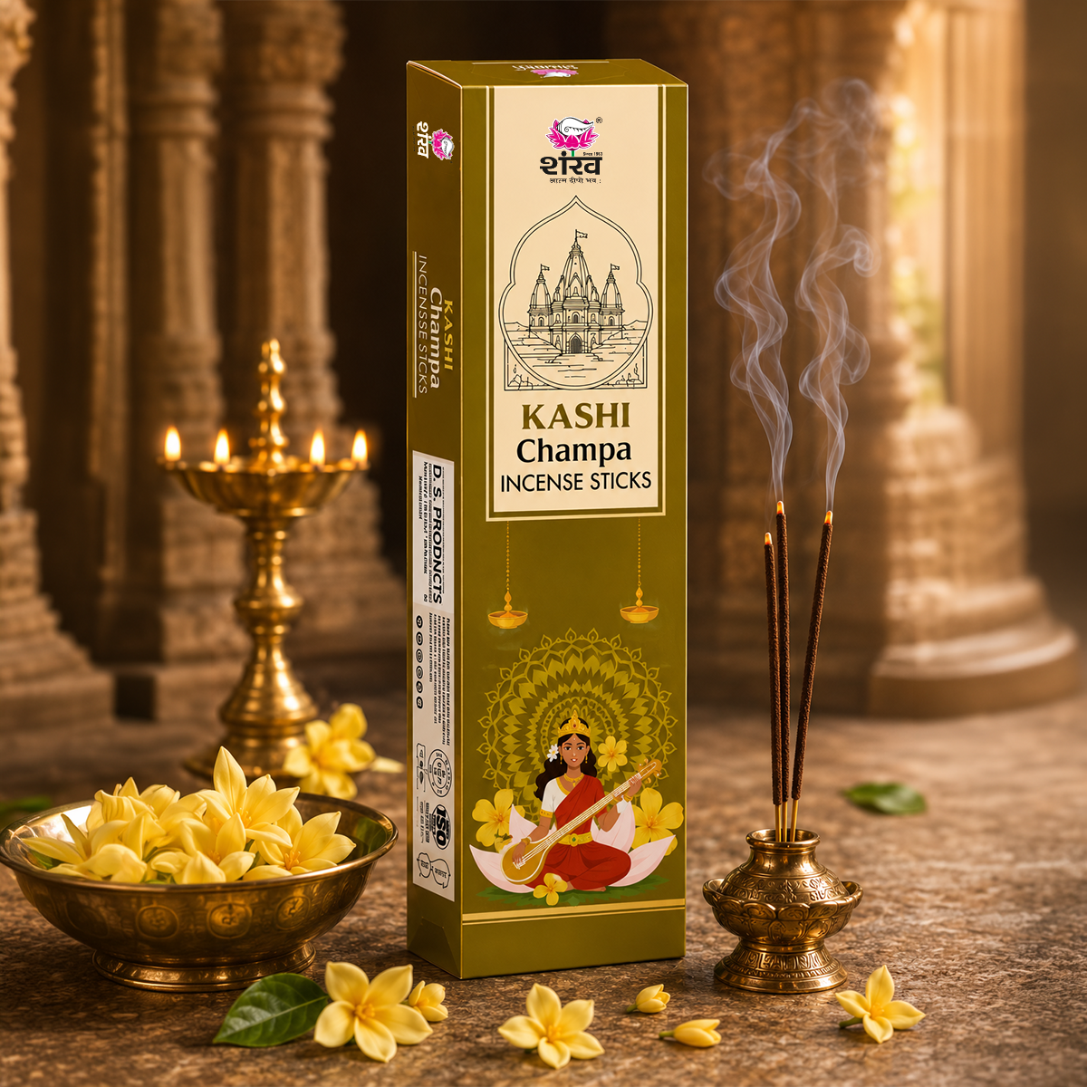 Kashi Incense Sticks - Champa