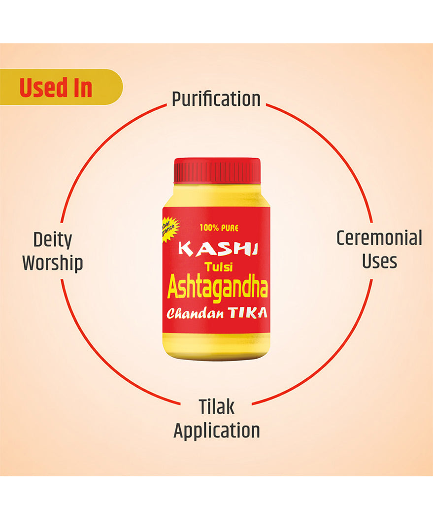 Kashi Tulsi Ashtagandha Chandan Tika