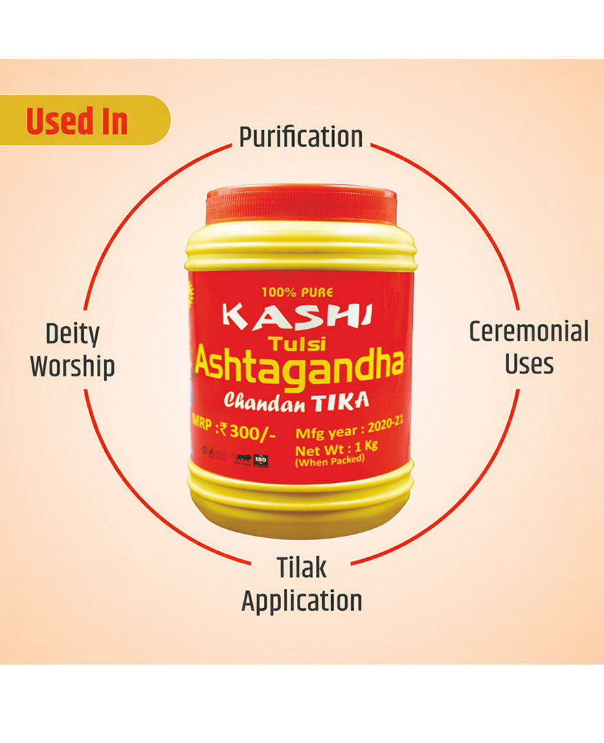 Kashi Tulsi Ashtagandha Chandan Tika