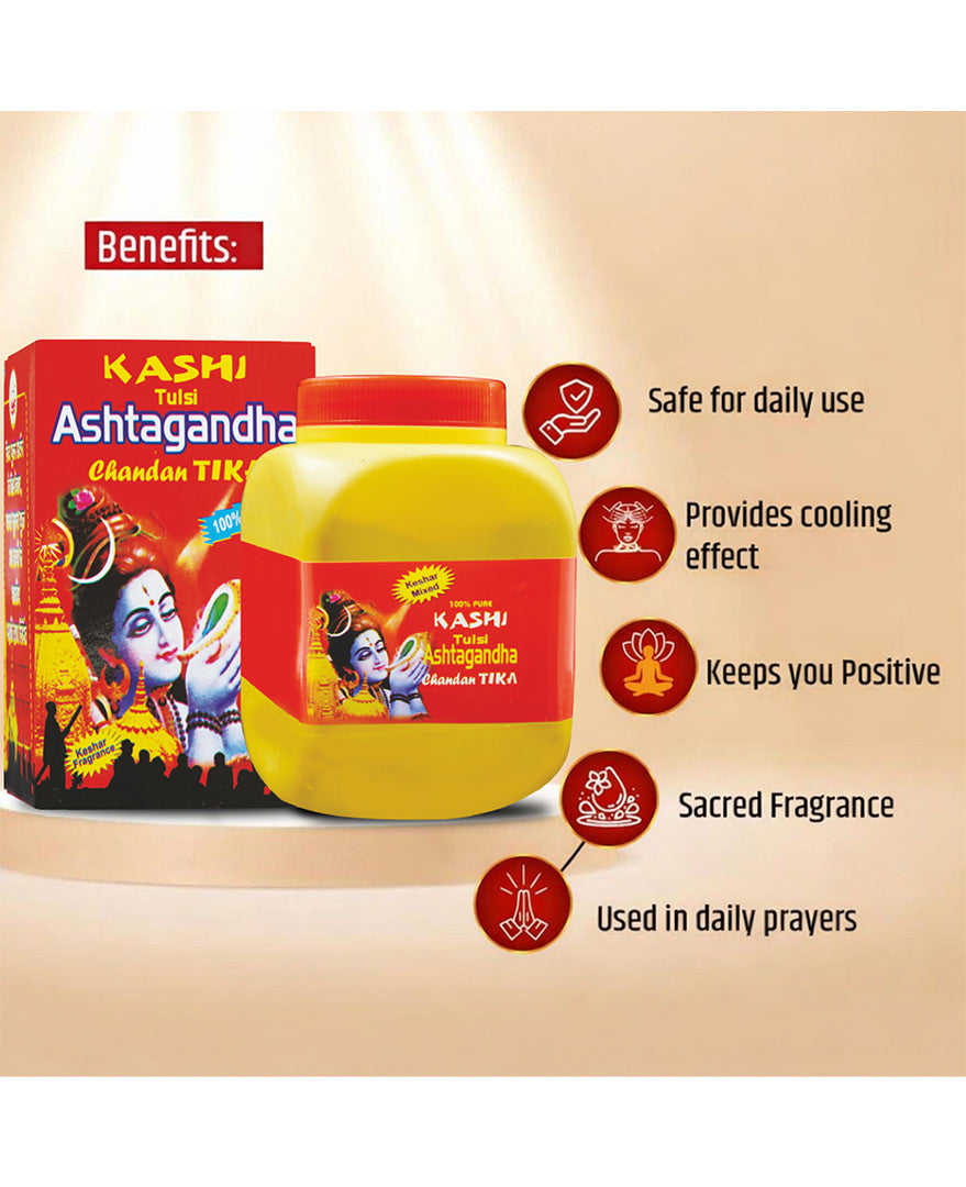 Kashi Tulsi Ashtagandha Chandan Tika