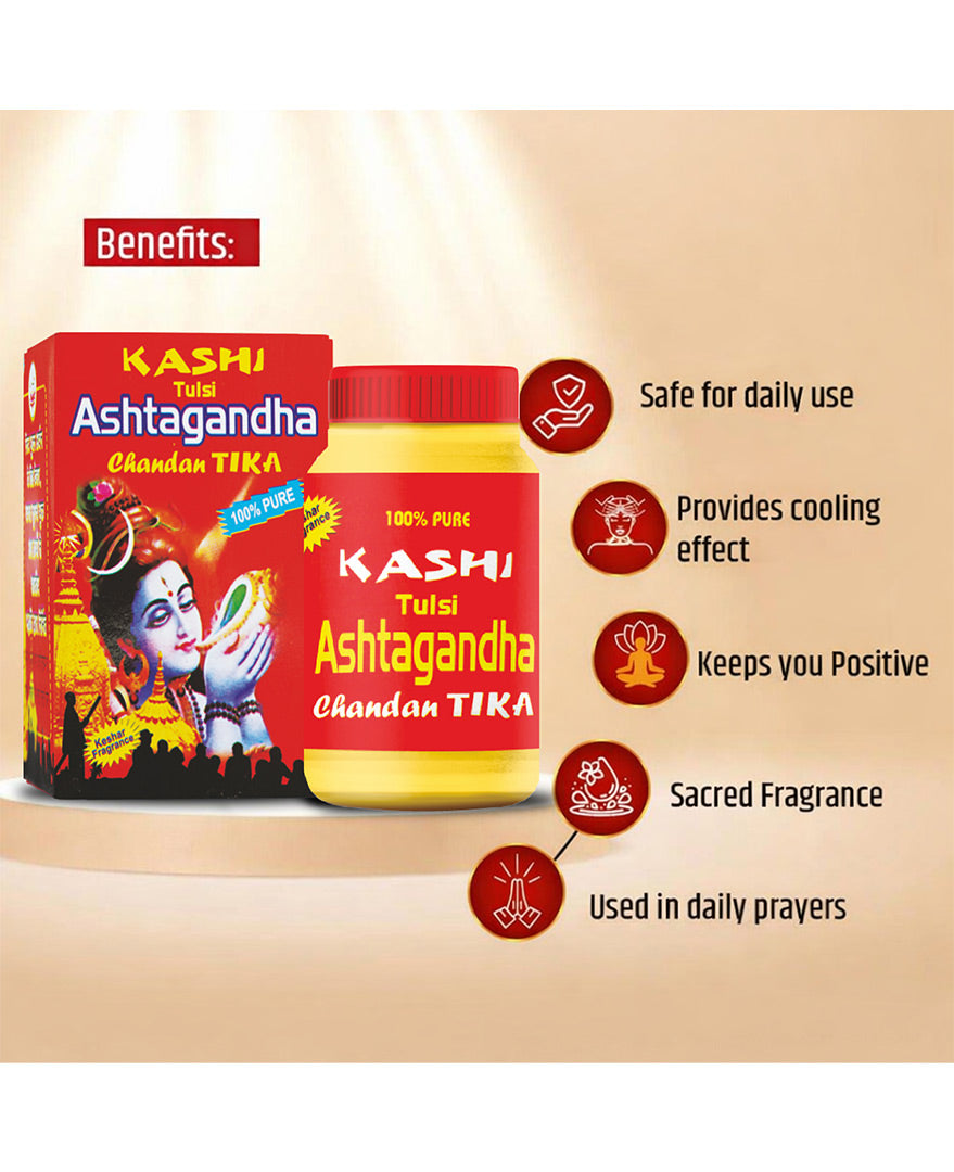 Kashi Tulsi Ashtagandha Chandan Tika