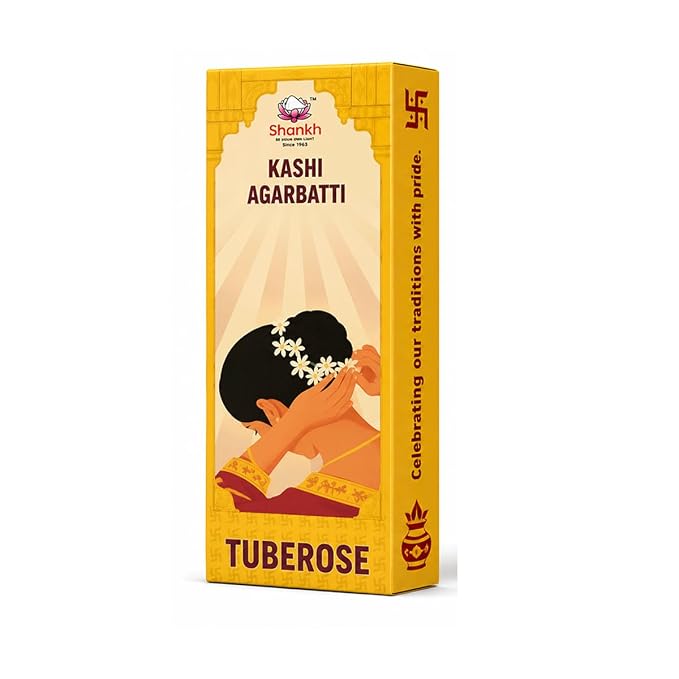 Kashi Puja Agarbatti - Rajaneegandha (Tube Rose)